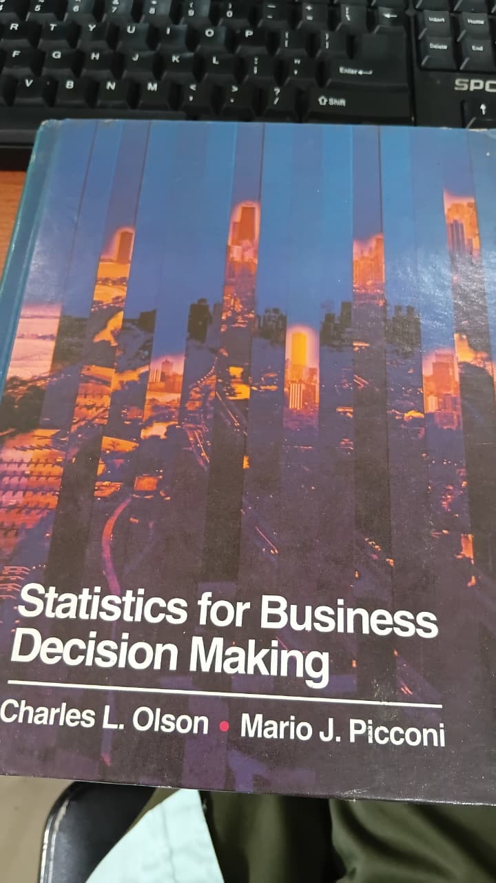 Statistics for Business Decision Making