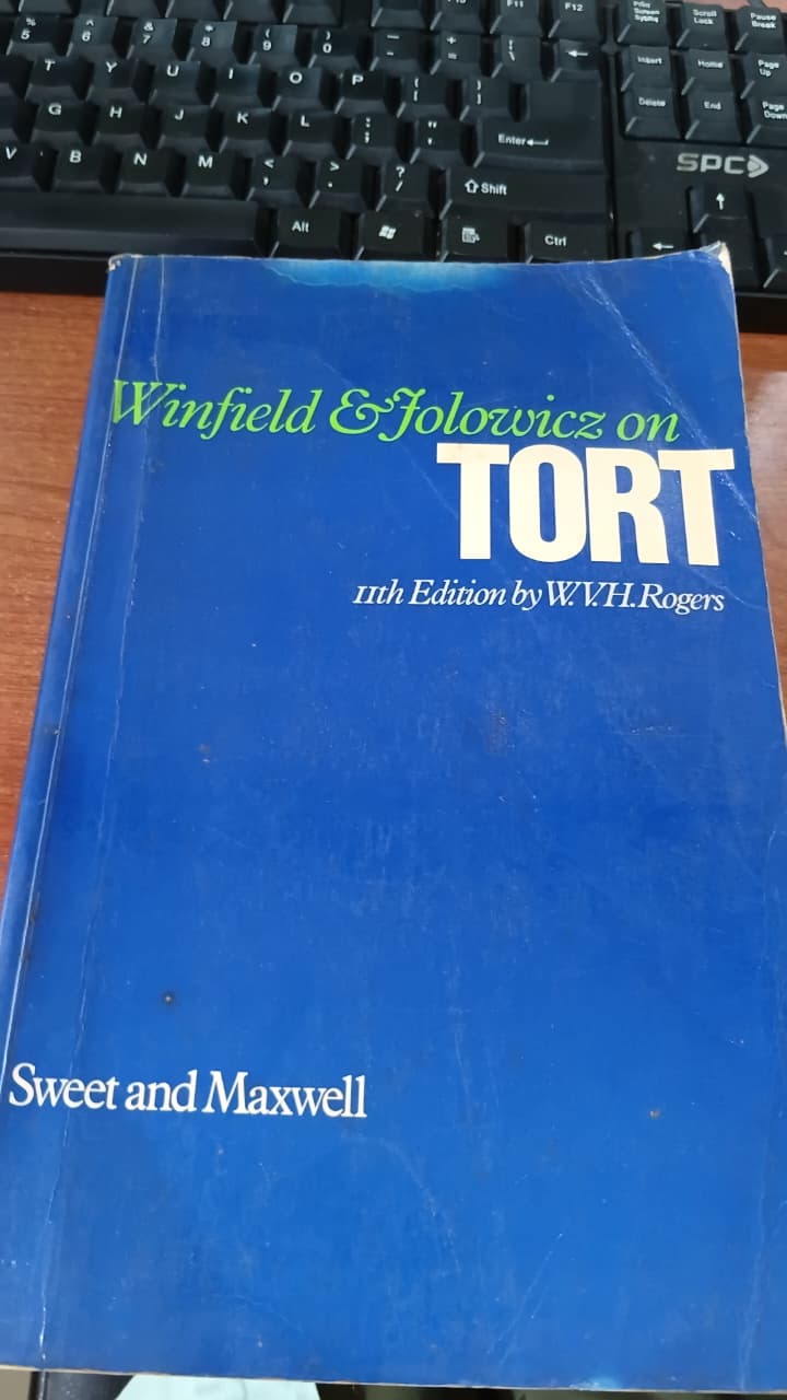 Winfield & folowicz on TORT