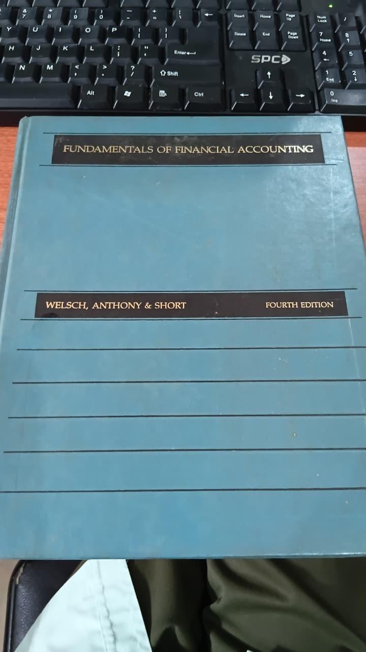 Fundamentals of Financial Accounting